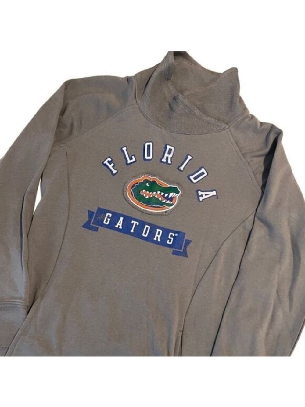University of Florida Gators Gray Long Sleeves Pullover Sweatshirt Size S